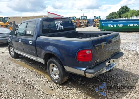 2002 Ford F-150 Lariat/Xlt from USA, damaged, VIN 1FTRW07L82KE24068